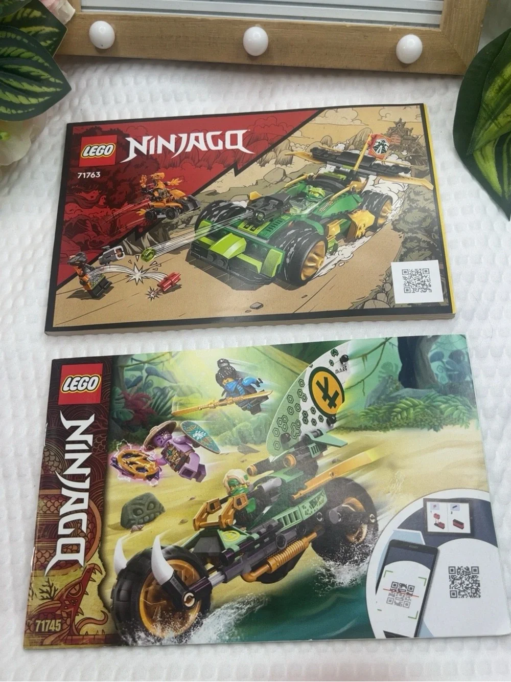 LEGO Ninjago Instruction Manual Lot Set 71763 & 71745 Booklets Only